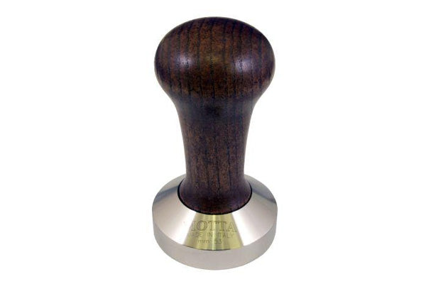 Motta 53mm Flat Bottom Wood And Metal Tamper